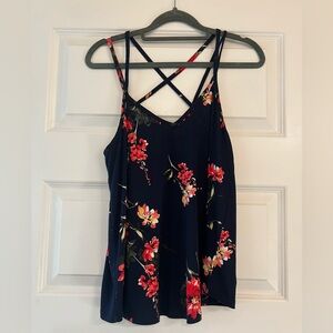 Papermoon Navy Floral Camisole